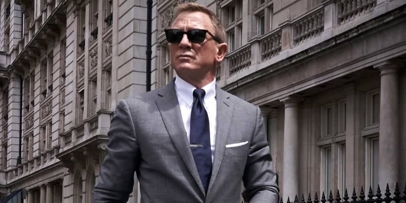 James Bond Grey Suit Cropped