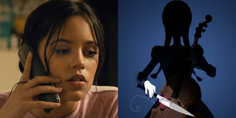 Scream Jenna Ortega Wednesday Addams Family