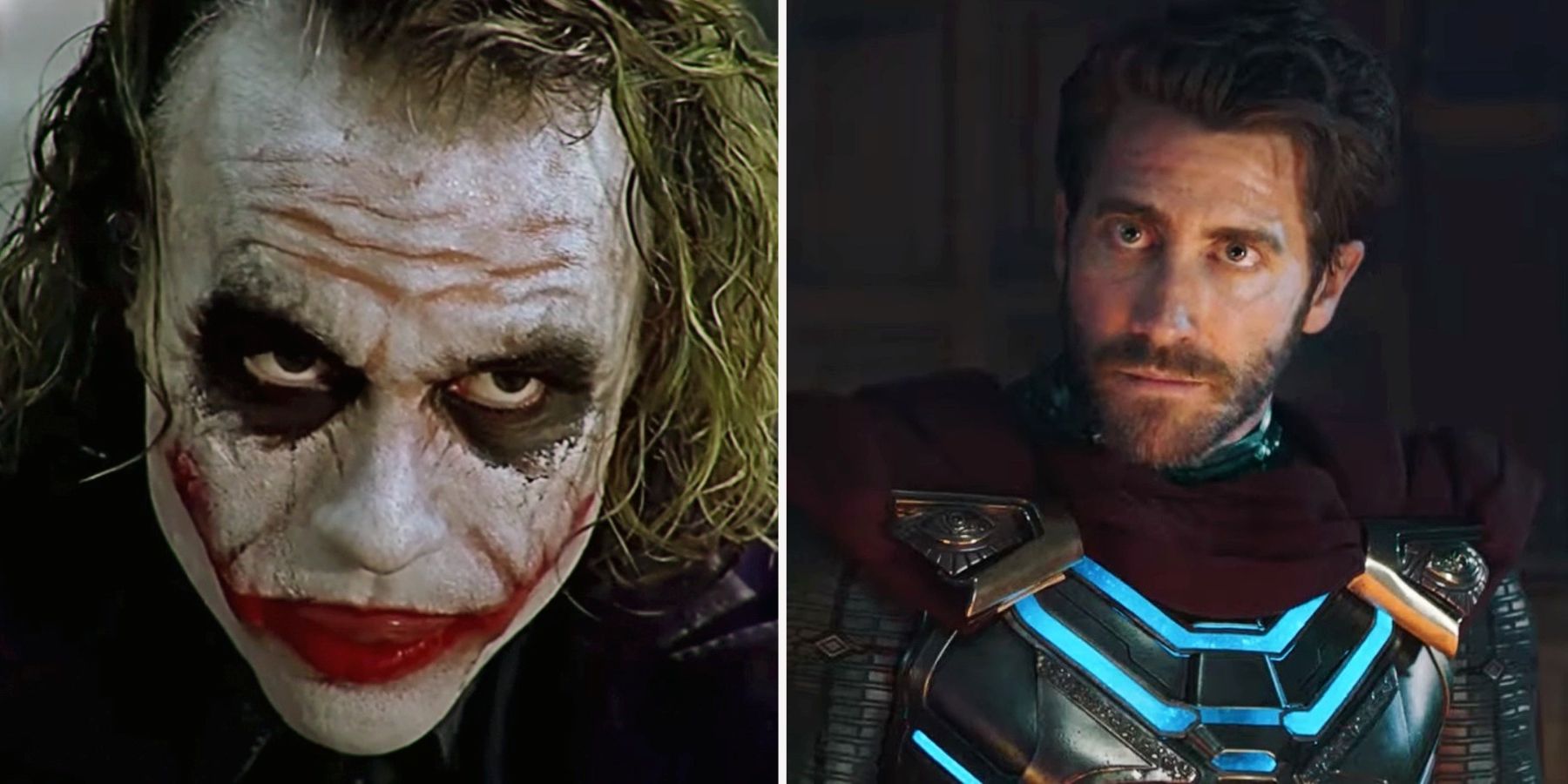 Joker Gyllenhaal and Heath Ledger Joker