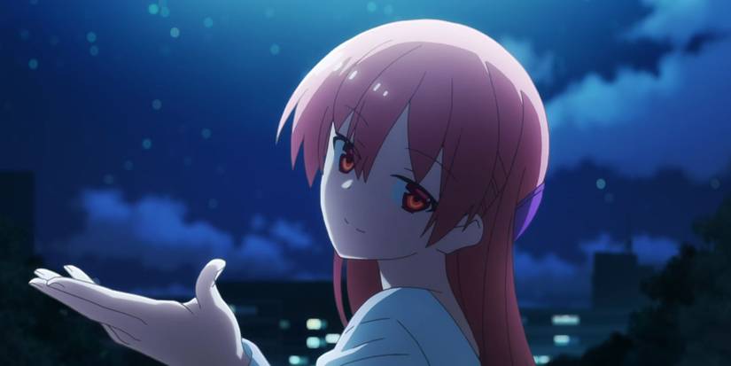 Main character from Tonikawa: Over The Moon For You in the moonlight