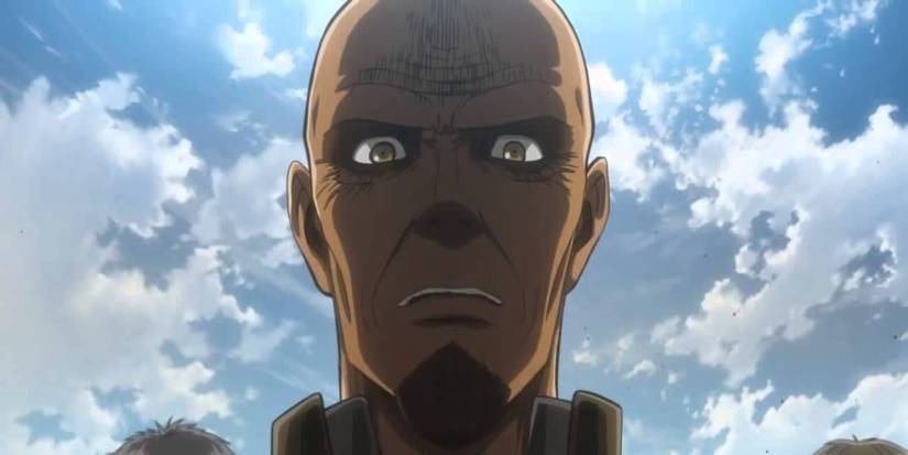 Keith Shadis in Attack on Titan