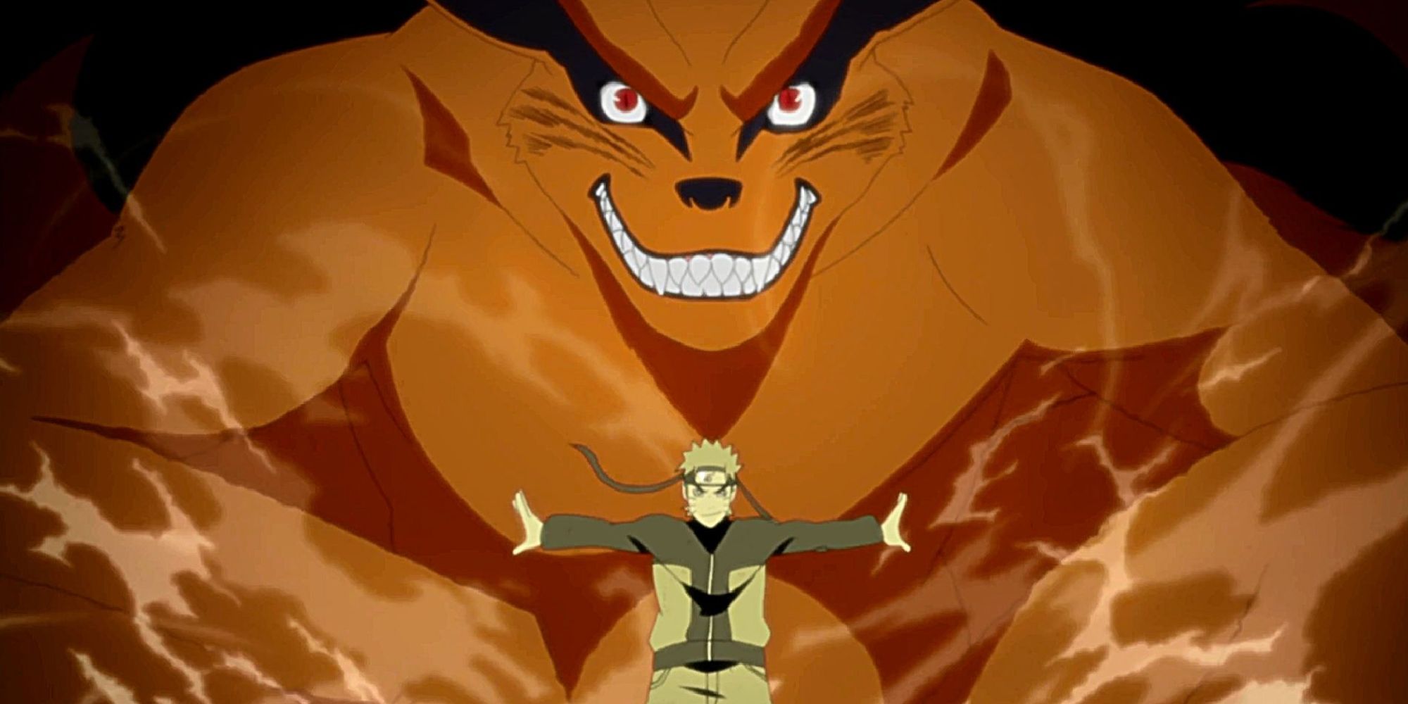 Naruto: Naruto And Kurama Working Together