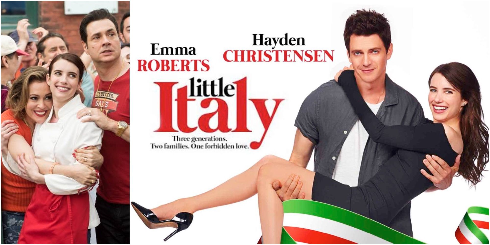 Little Italy Movie Poster And Cast Alyssa Milano And Emma Roberts