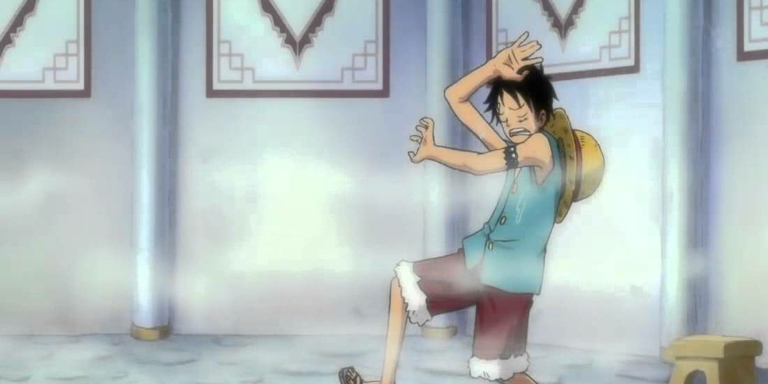 One Piece Luffy unaffected by Boa's power