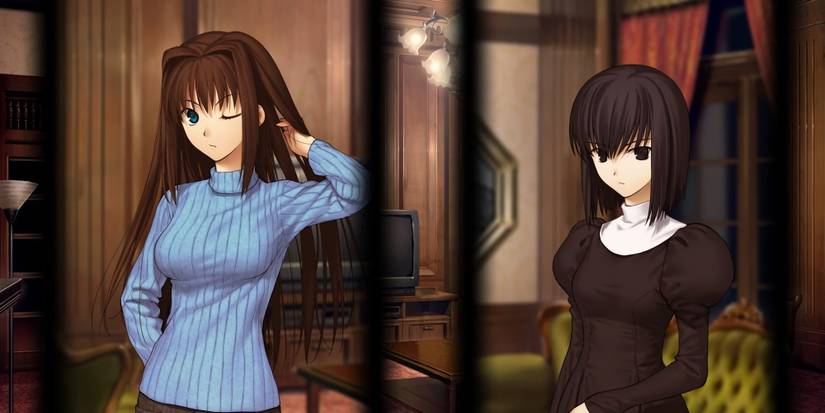 Mahoyo - An image of Aoko and Alice standing together.