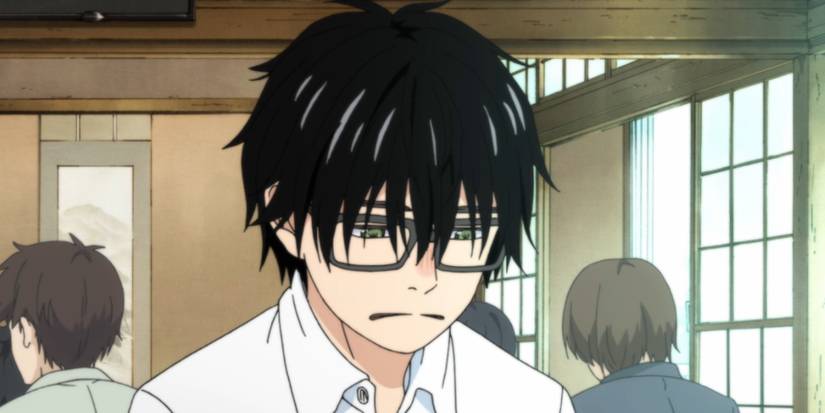 March Comes In Like A Lion Rei Kiriyama in a shogi match