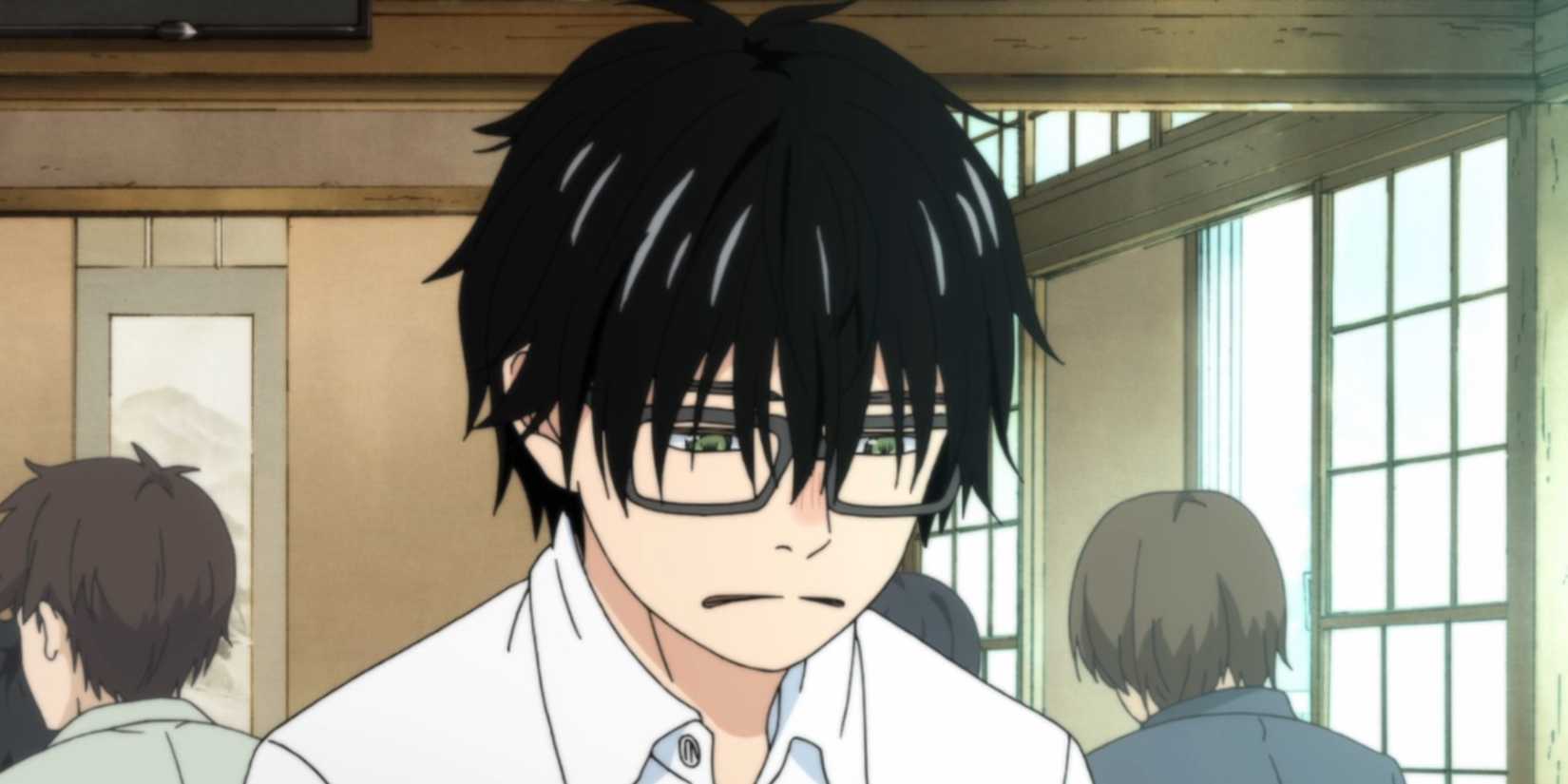 March Comes In Like A Lion Rei Kiriyama in a shogi match