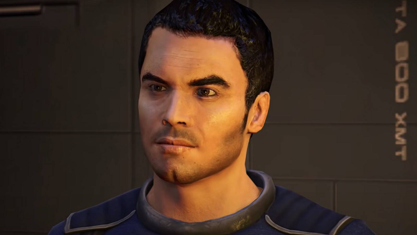 Mass Effect 1 Kaidan on the Normandy