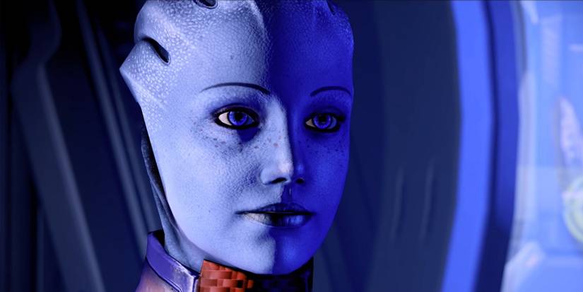 Mass Effect 2 Liara on Normandy after Lair of the Shadow Broker