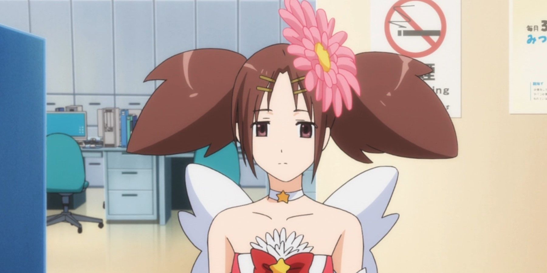 Megumi Chihaya in her Magical Flowers cosplay