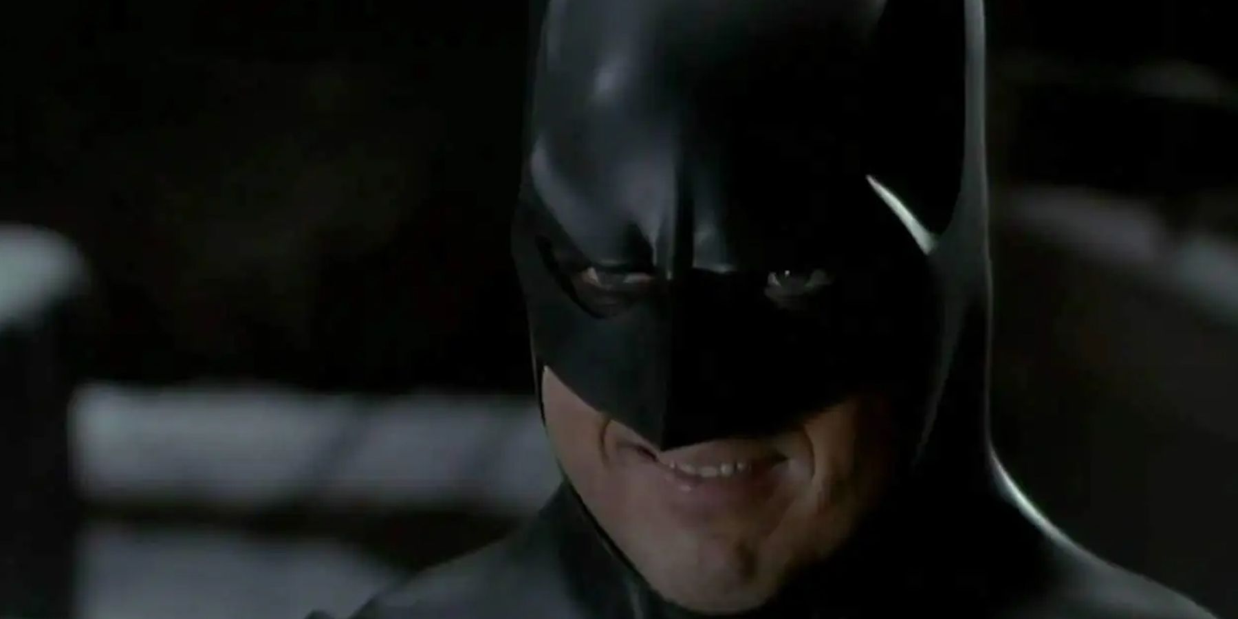 Michael Keaton Batman relied more on expressions than dialogue