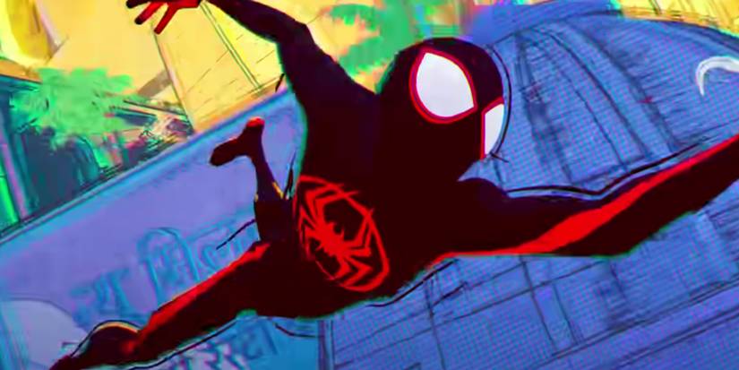 Miles Morales in Across the Spider Verse