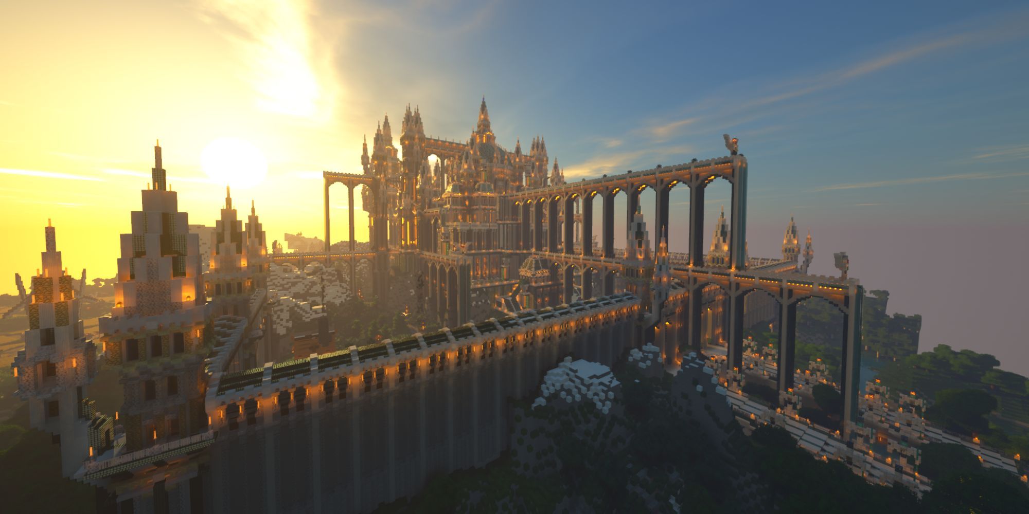 Minecraft Castle Build