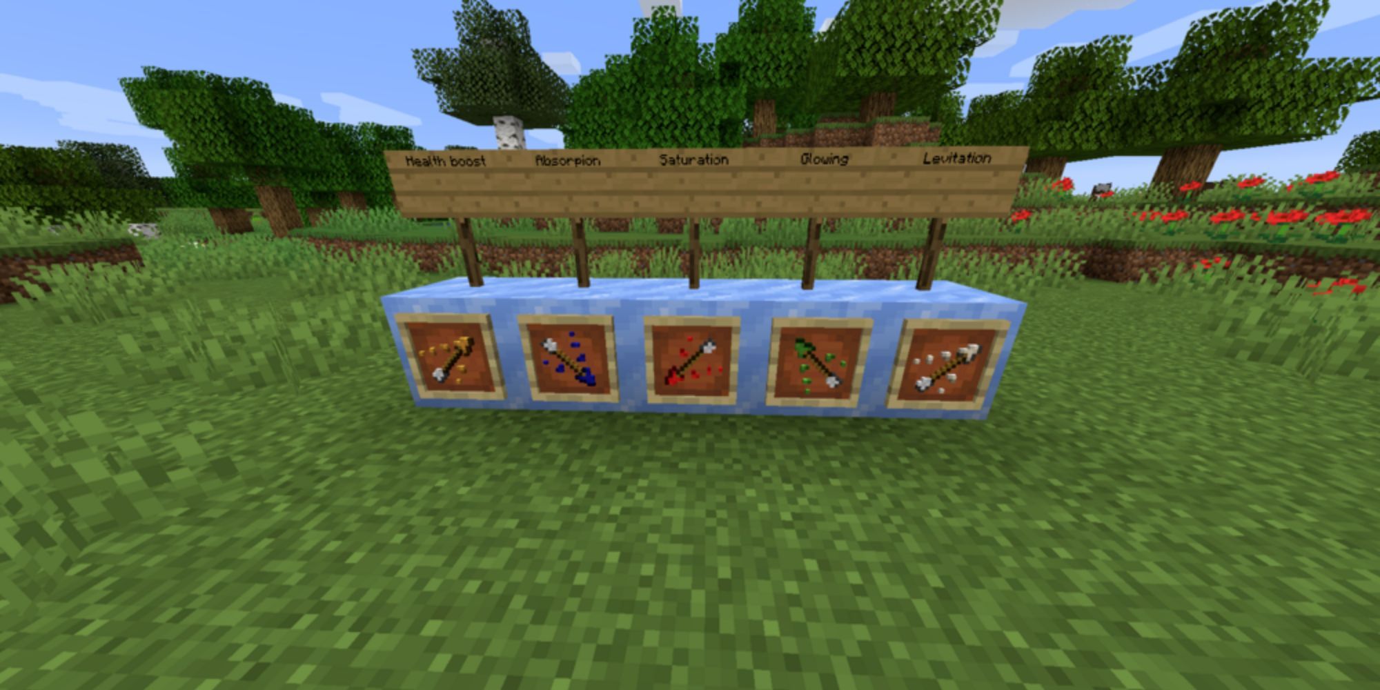 Minecraft Custom Arrows