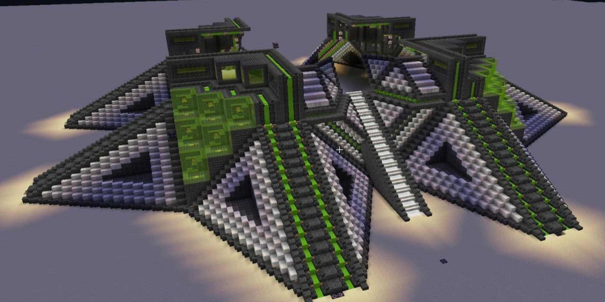 Minecraft Futuristic Desert Home