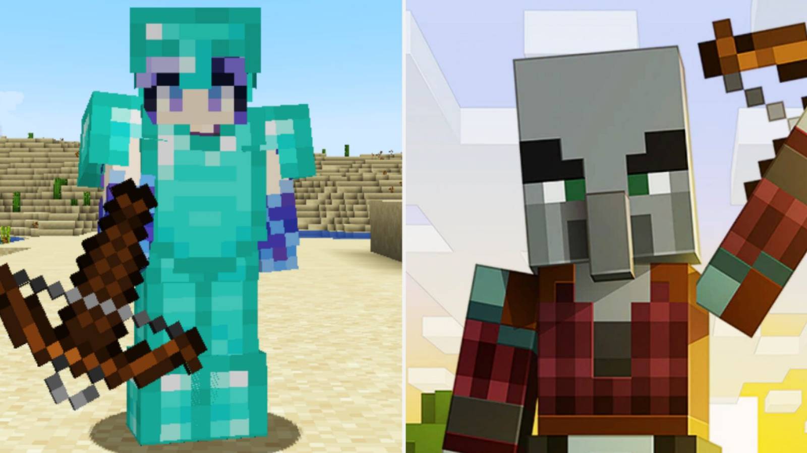 Minecraft How To Get A Crossbow Feature