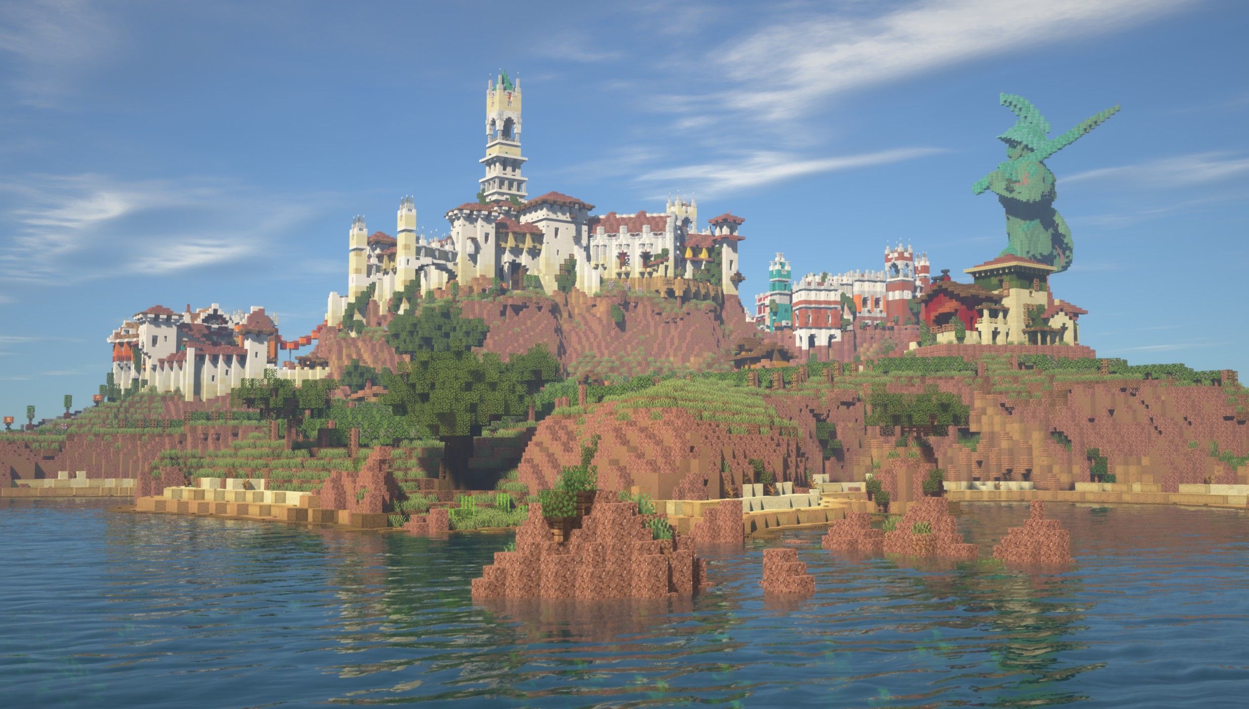 Minecraft Mediterranean Island 2