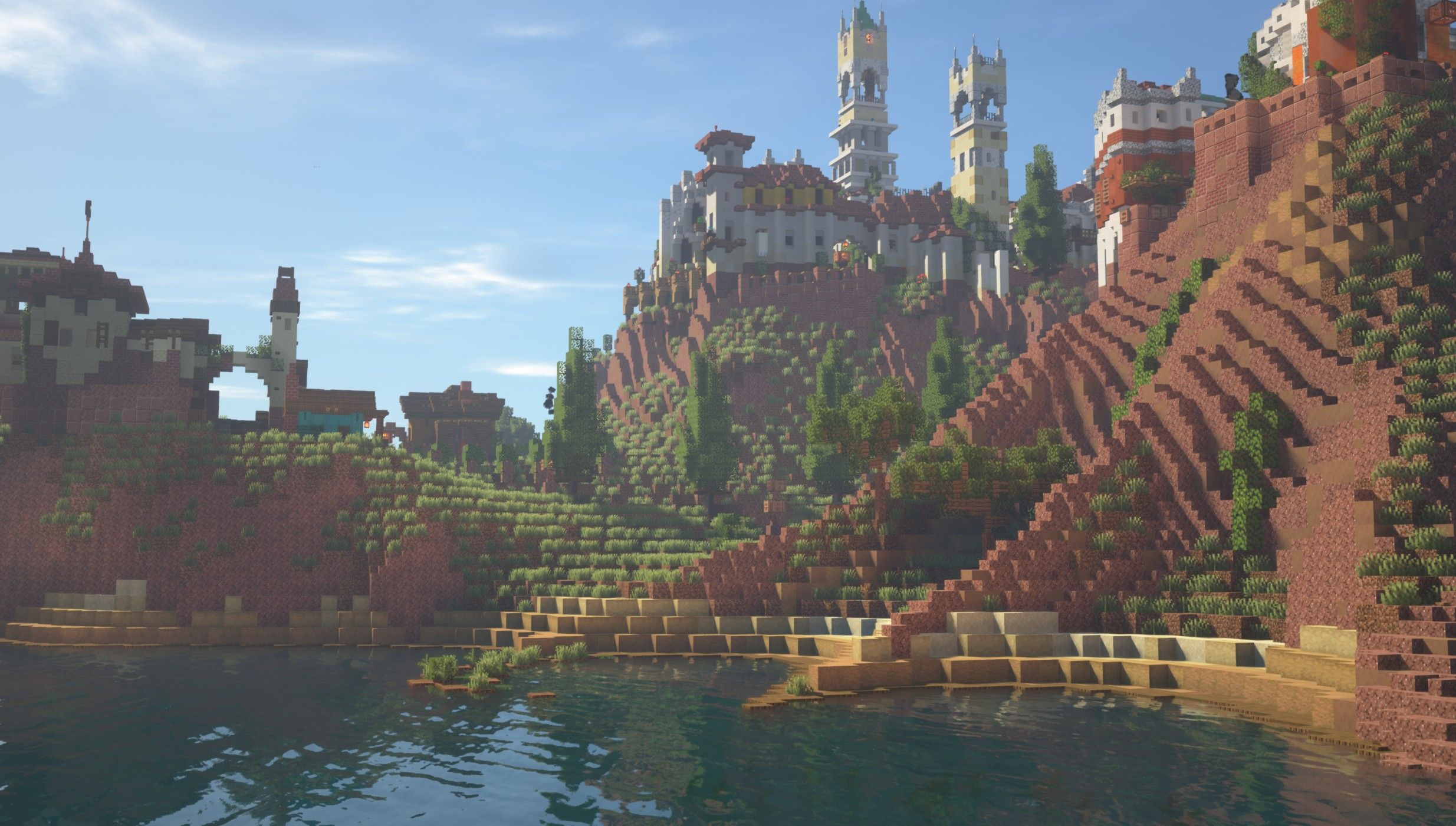 Minecraft Mediterranean Island 3