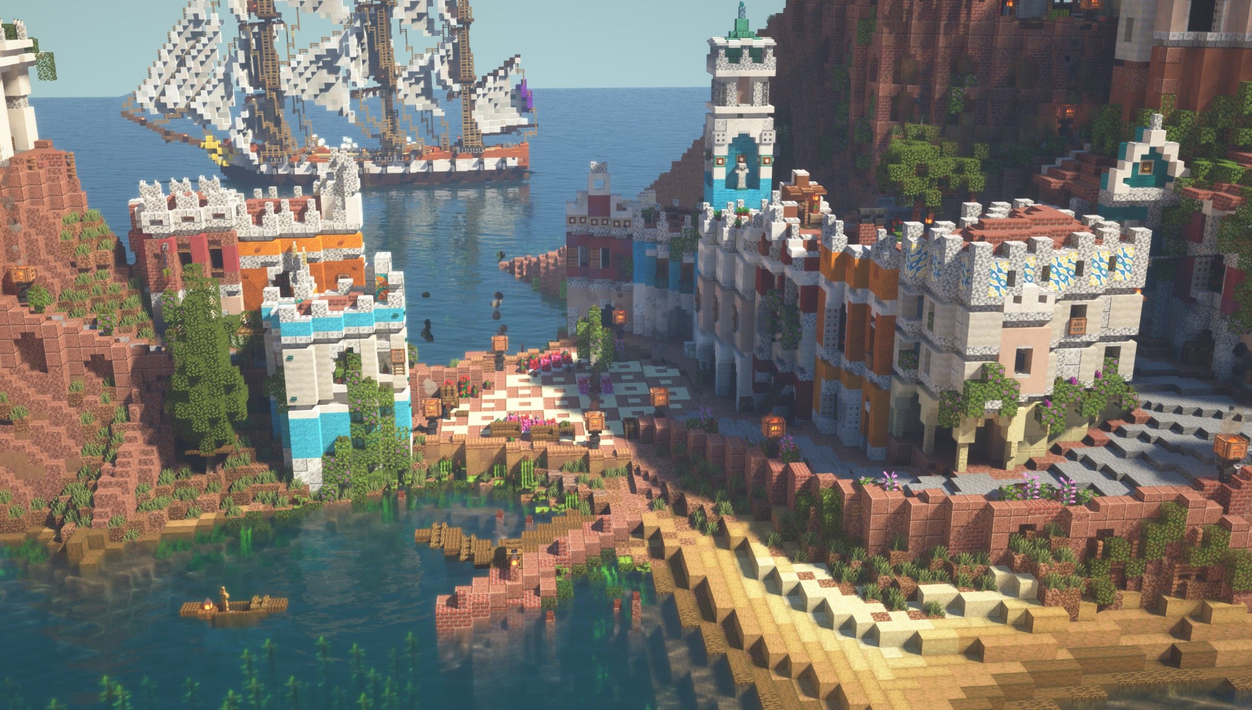 Minecraft Mediterranean Island