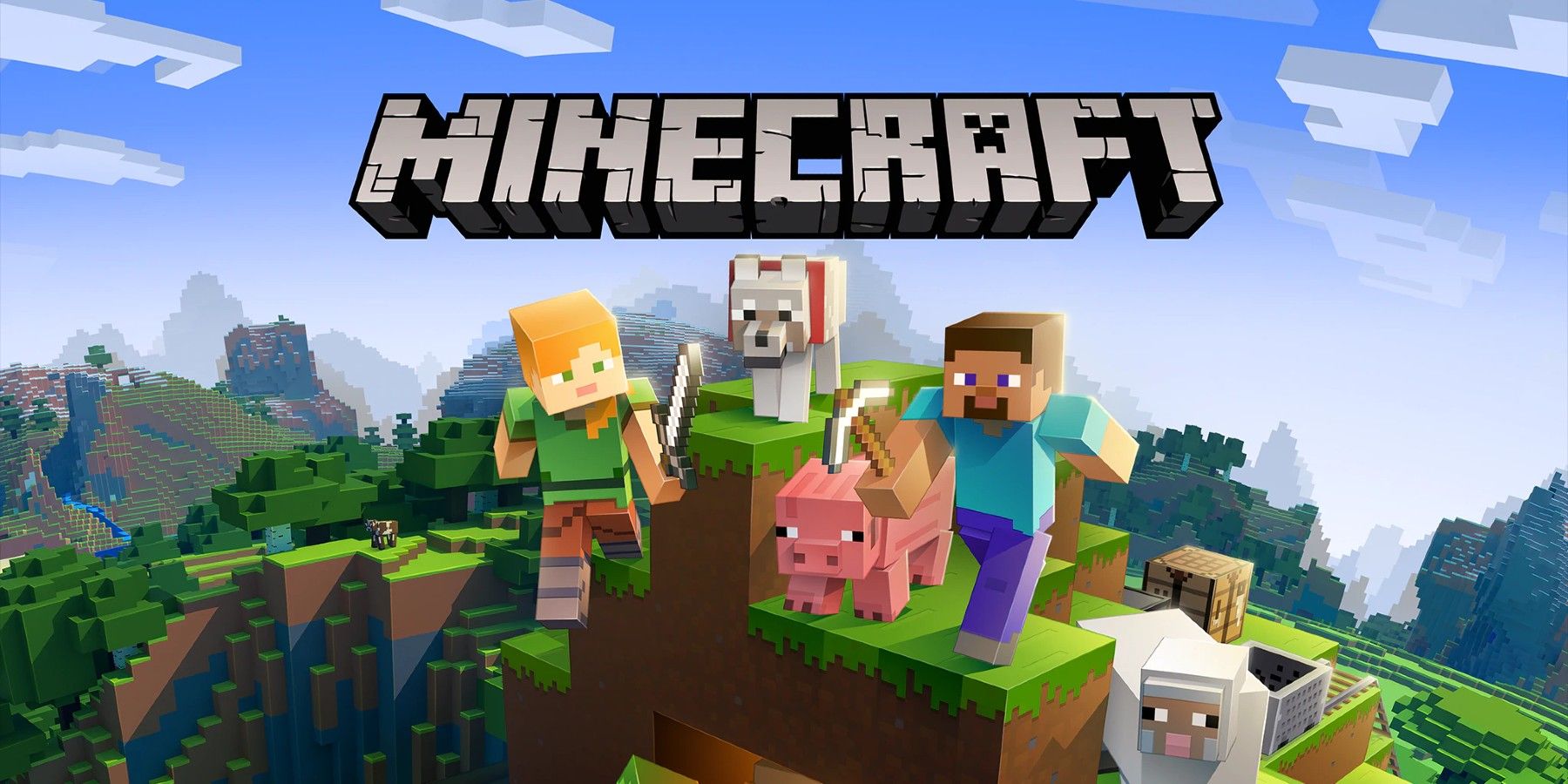 Minecraft key art 