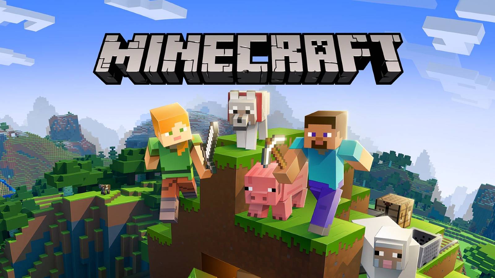 Minecraft key art 