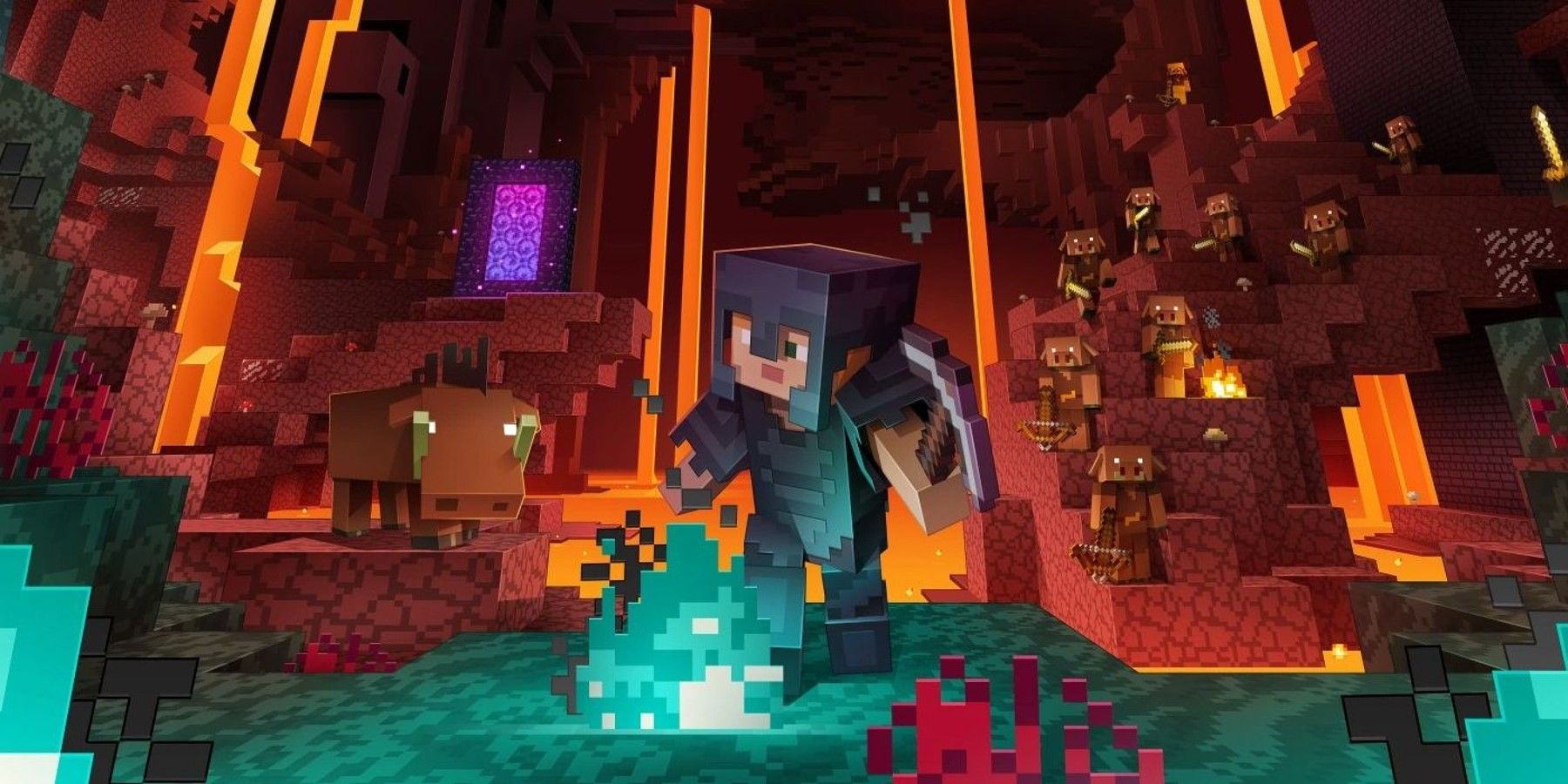 Minecraft Player Shows Off Incredible Nether Tunnel Creation