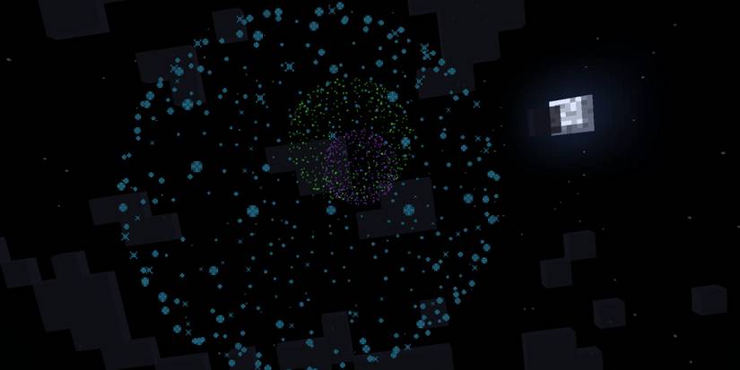Fireworks in Minecraft