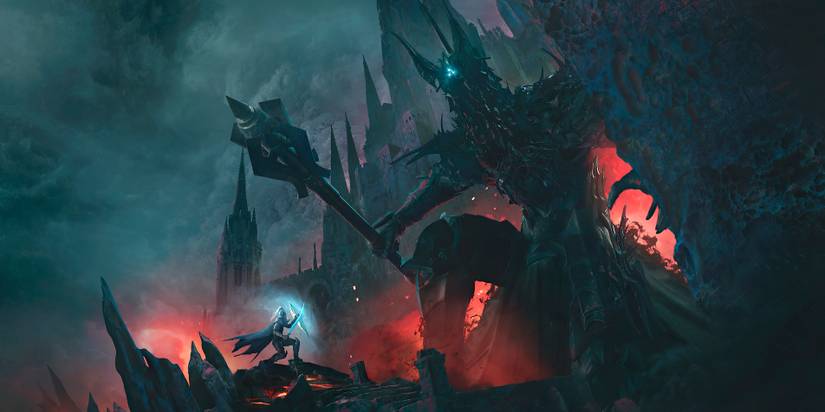 Morgoth or Melkor fights Fingolfin the elf in the Silmarillion