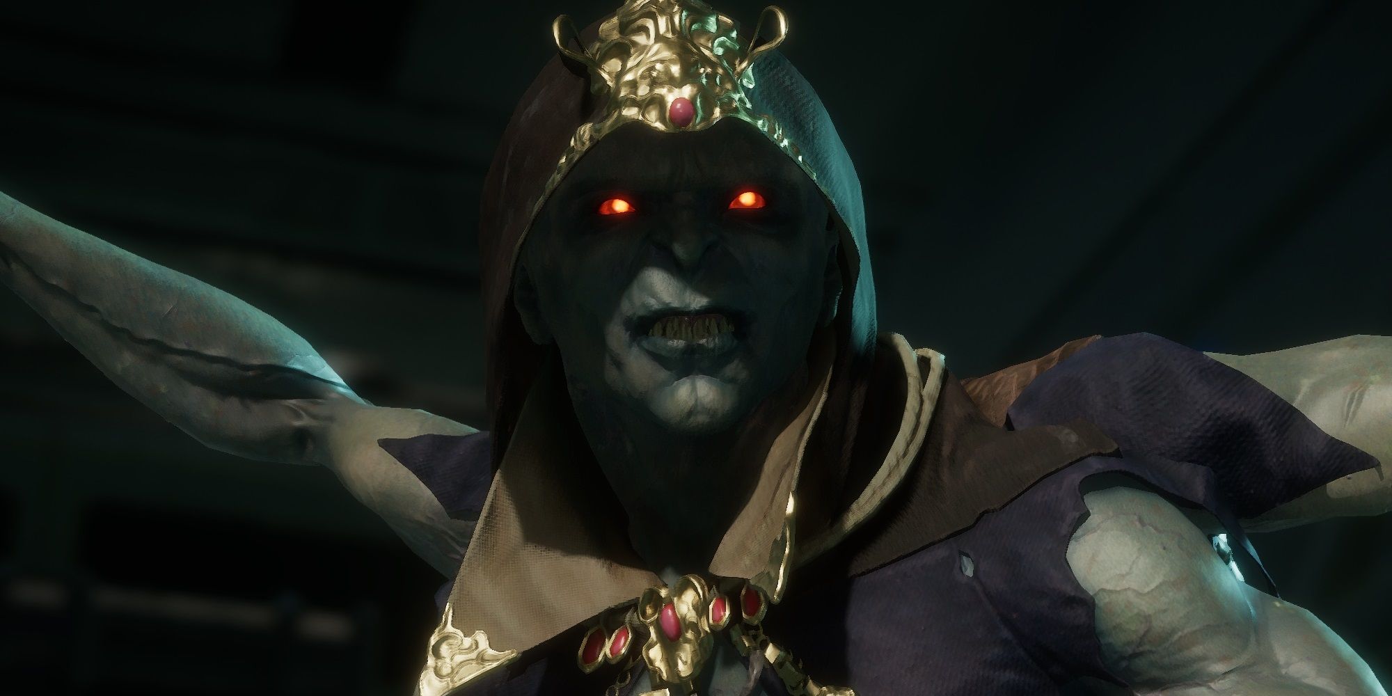 Mortal Kombat 11 - An image of the Mortal Kombat 11 character Kollector.