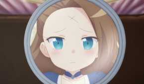 My Next Life as a Villainess Catarina Claes seeing herself in the mirror