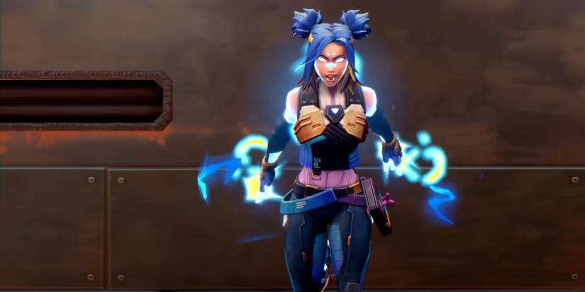 Neon activating her speed