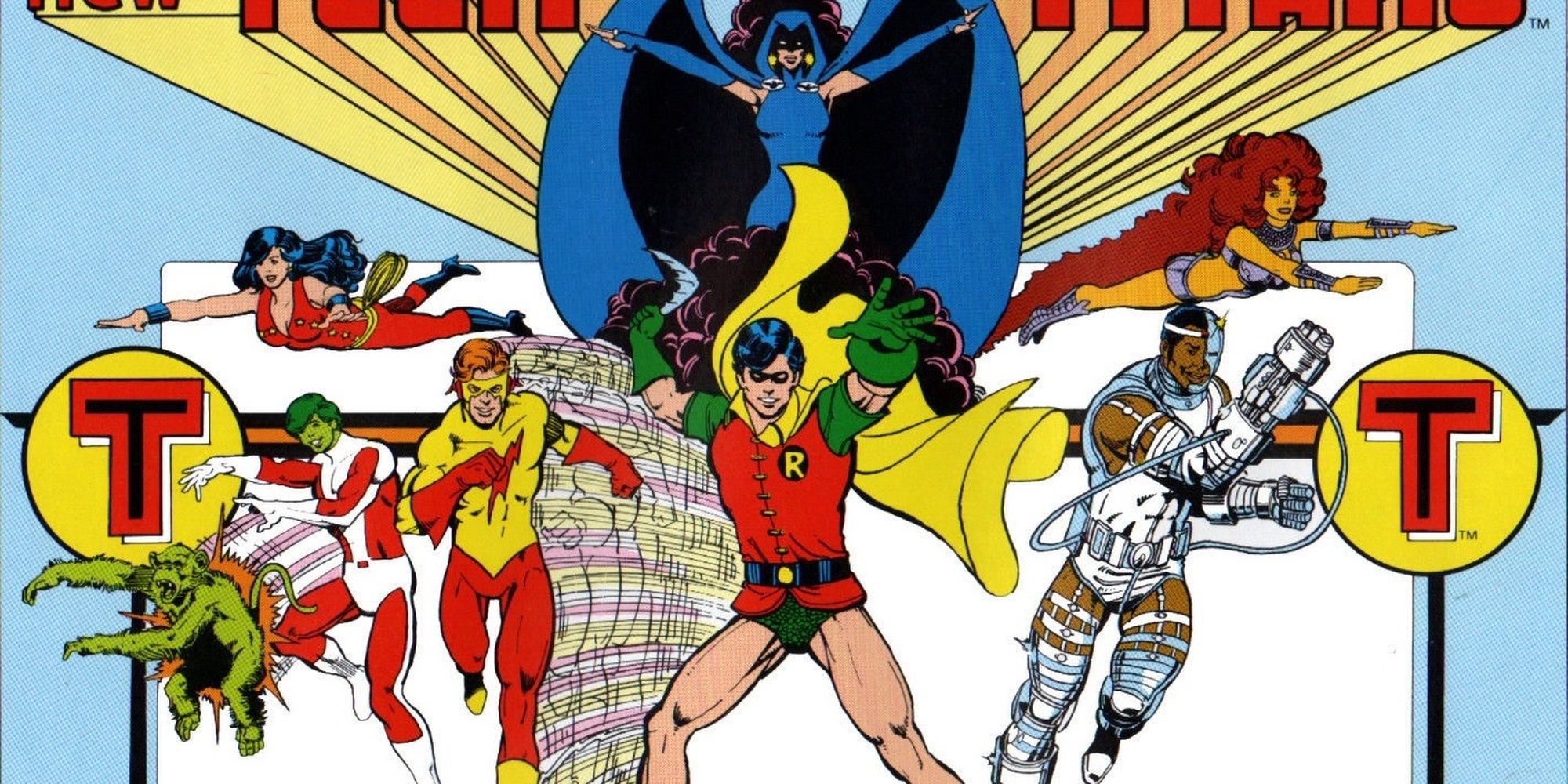 New Teen Titans assembled Cropped