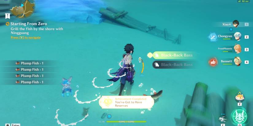 Ningguang Hangout secret Achievement