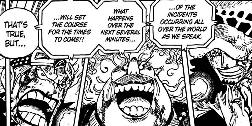 One Piece Chapter 1037 Kid and Law vs Big Mom