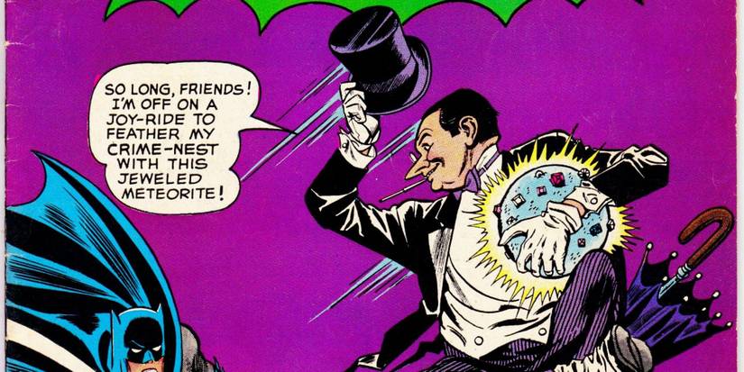 Batman and the Penguin in Partners In Plunder