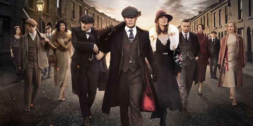 The Shelby family in Peaky Blinders