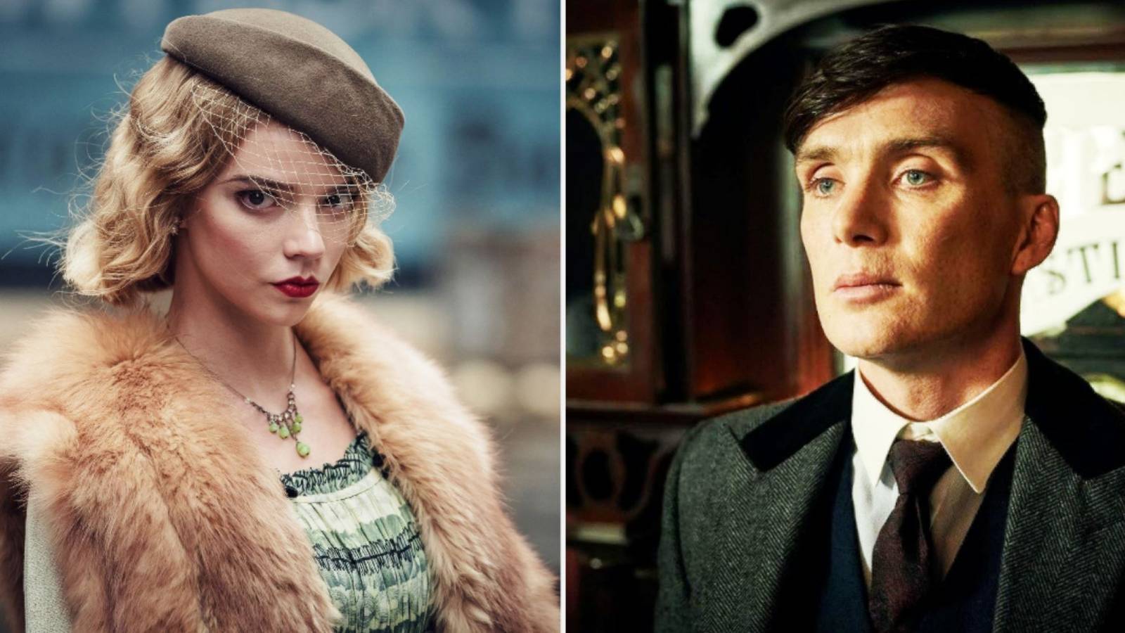 Peaky Blinders Amya Taylor Joy  and Cillian Murphy