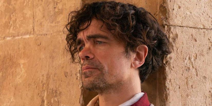 Peter Dinklage close-up in Cyrano