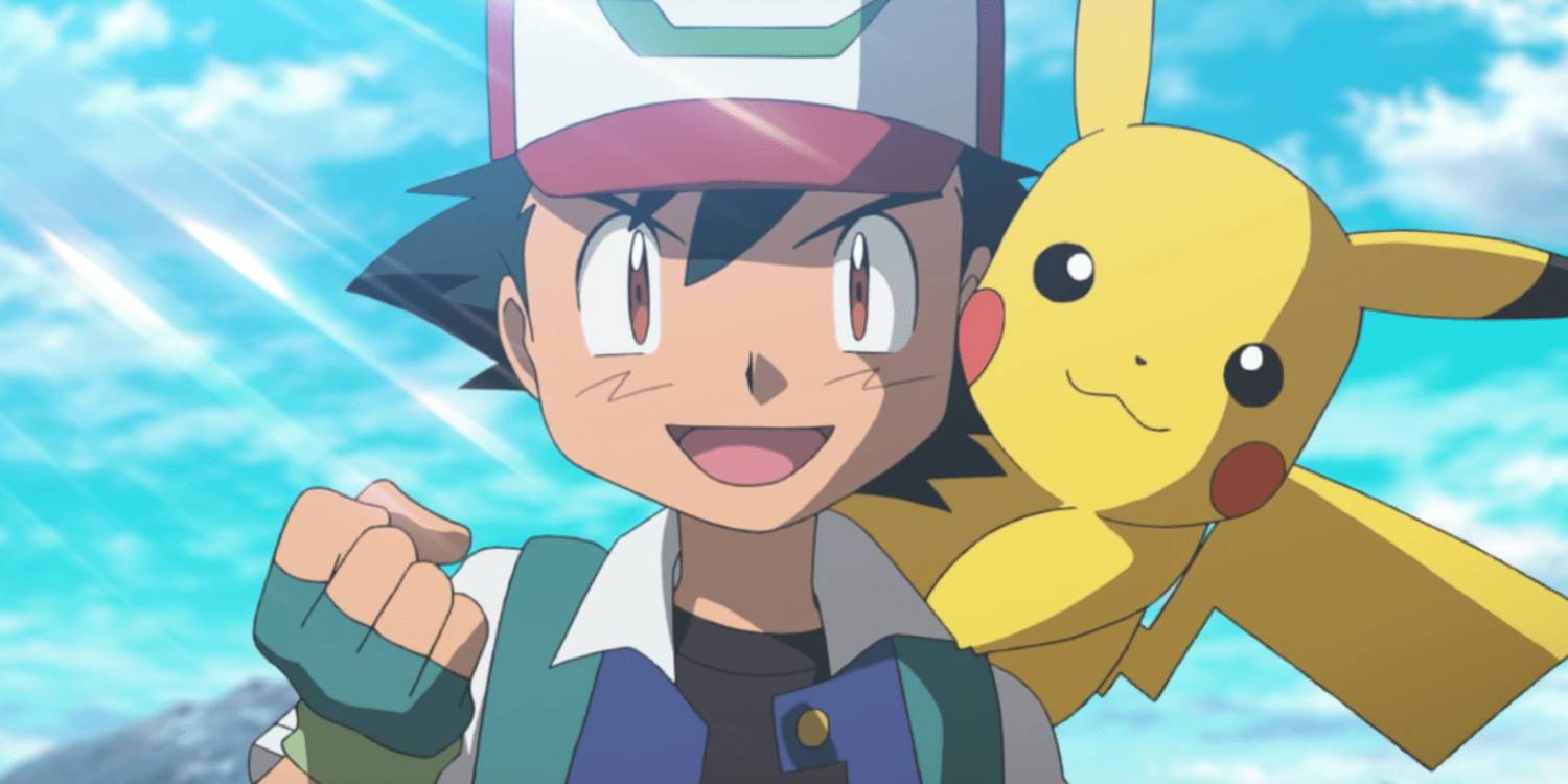 Pikachu and Ash from Pokemon