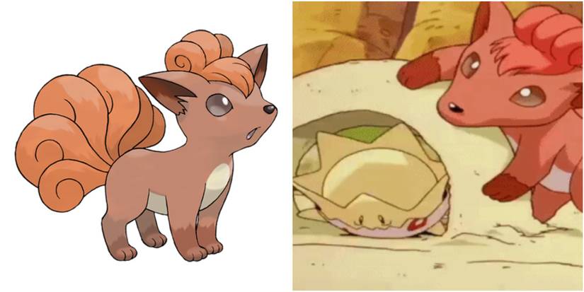 Pokemon BDSP Vulpix Collage Brilliant Diamond Shining Pearl Ninetales