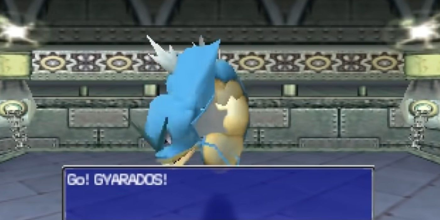 Pokemon Stadium Gyarados being called out