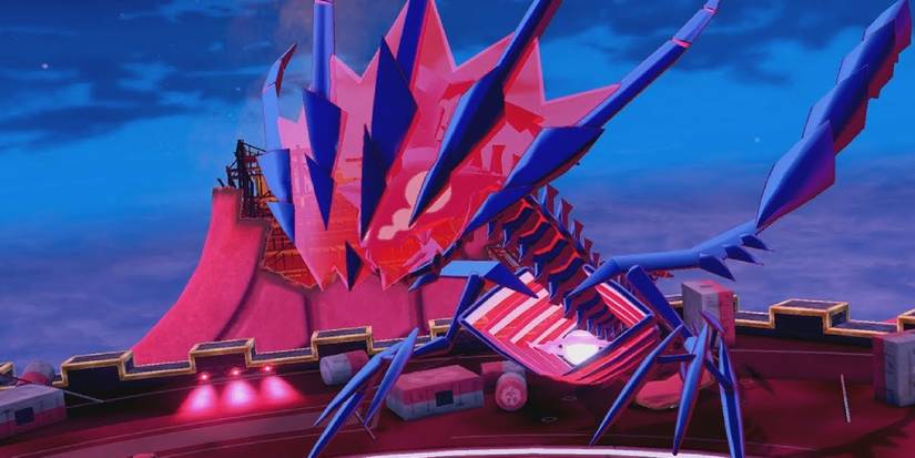 Eternatus mid-battle in Pokemon Sword & Shield