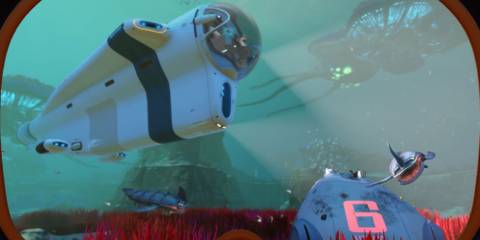 Popular Games on Steam - Subnautica - Player explores underwater facility