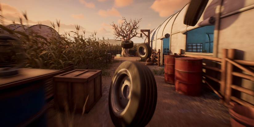 Propnight - A player becoming a tire.