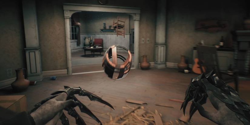 Propnight - The killer breaking a barrel.