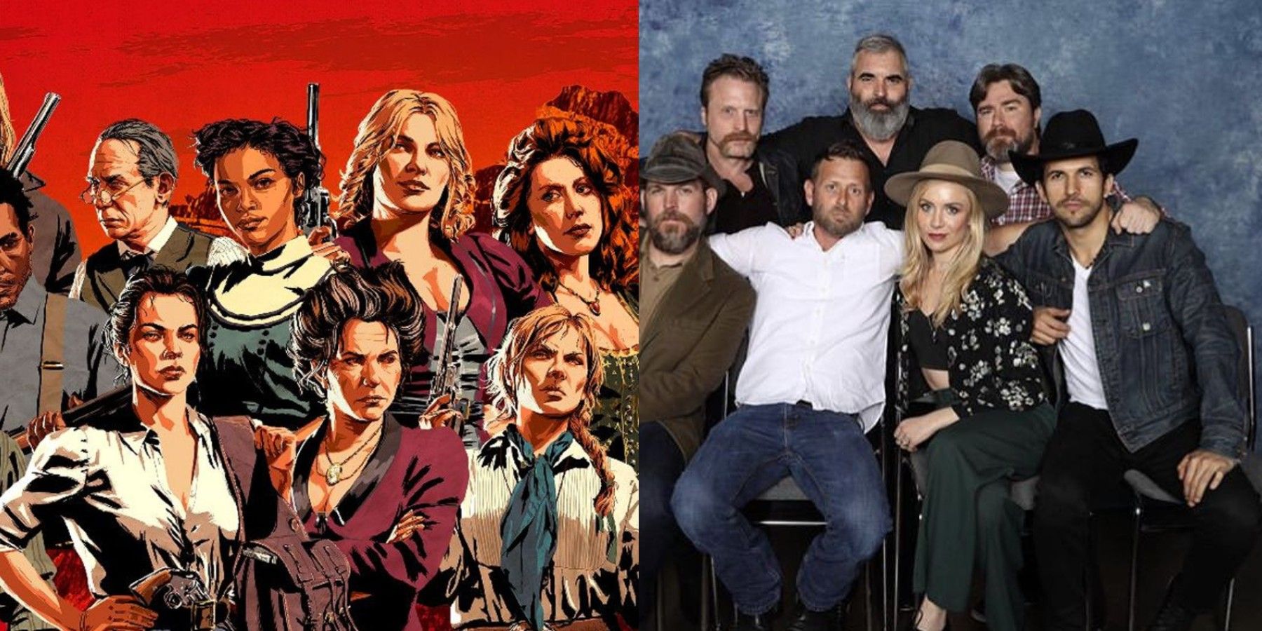RDR 2 cast and gang