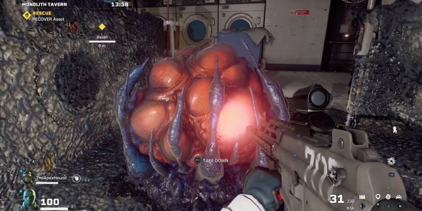 Rainbow Six Extraction - Destroy Nests Around The Map - Player aim at a Nest