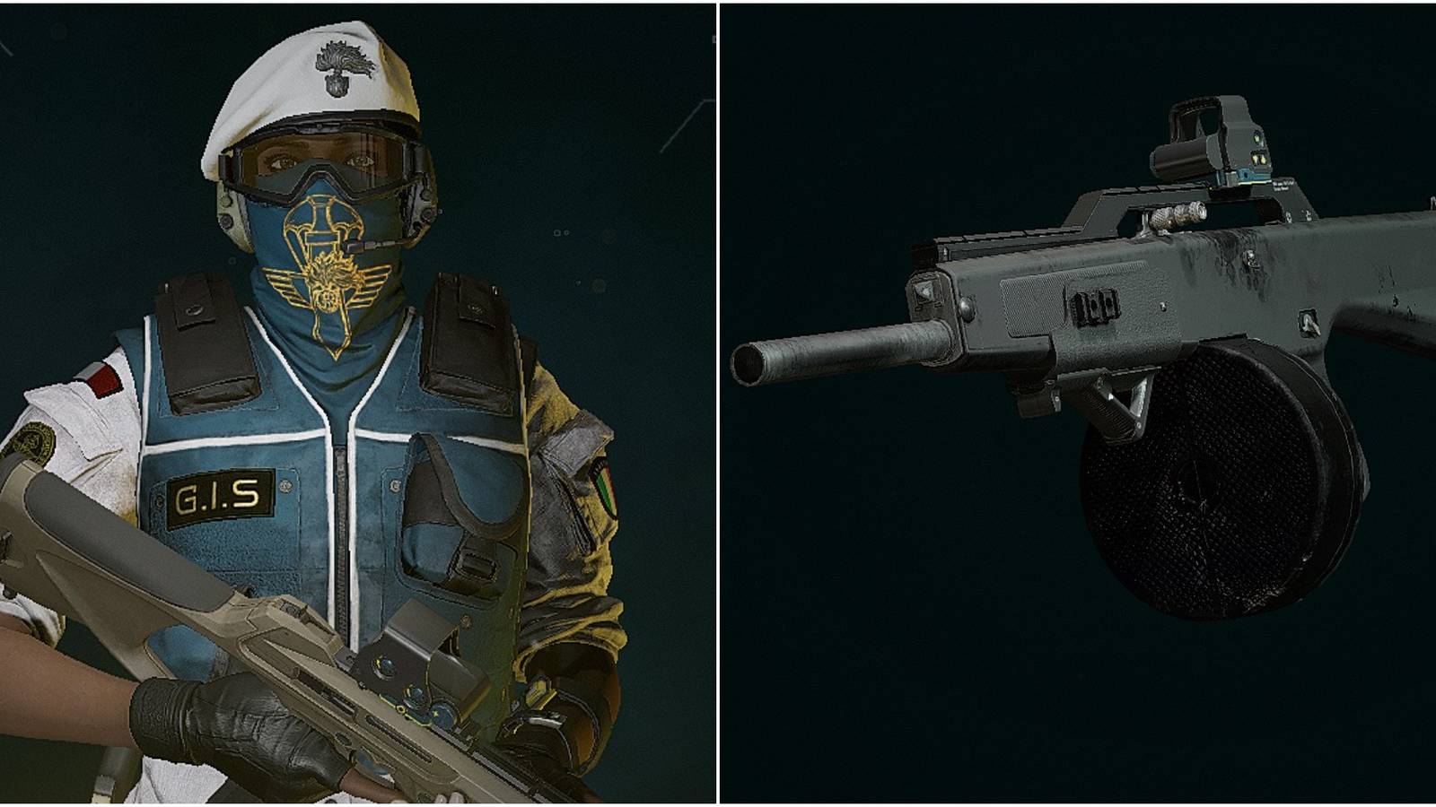 Rainbow Six Extraction Alibi Loadout Collage Alibi And ACS12
