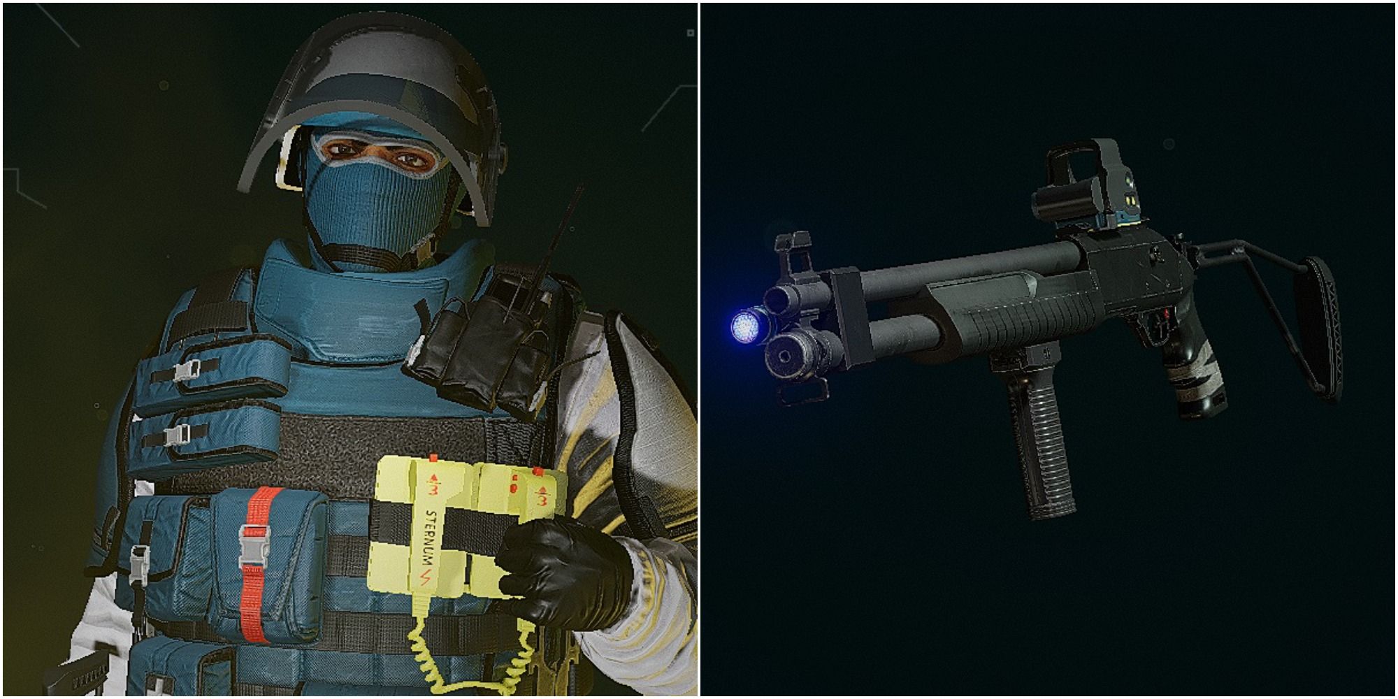Rainbow Six Extraction Doc Loadout Collage Doc And SG CQB