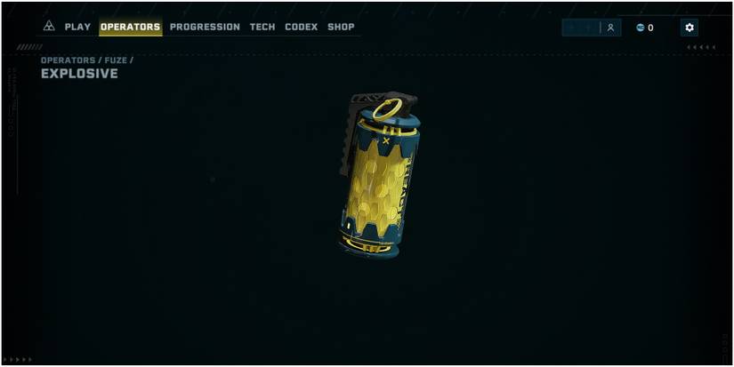 Rainbow Six Extraction Full View Of Glue Grenade